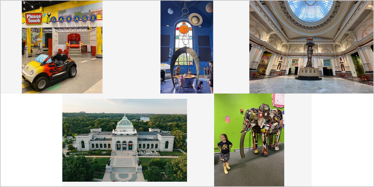 The Please Touch Museum Wedding Venue Collage