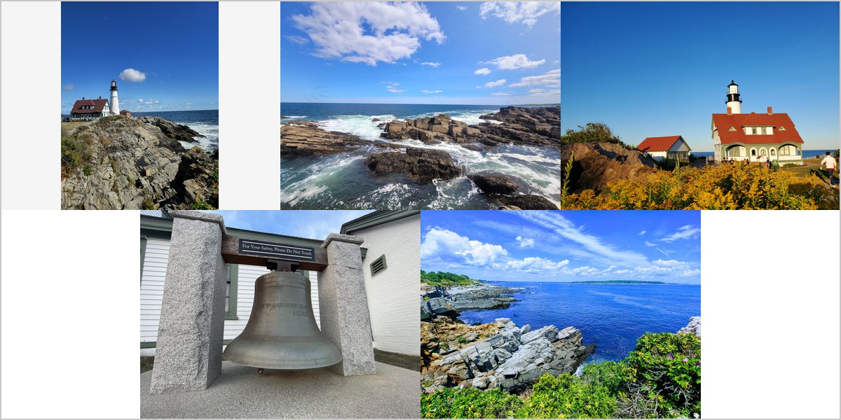 The Portland Head Light Wedding Venue Collage
