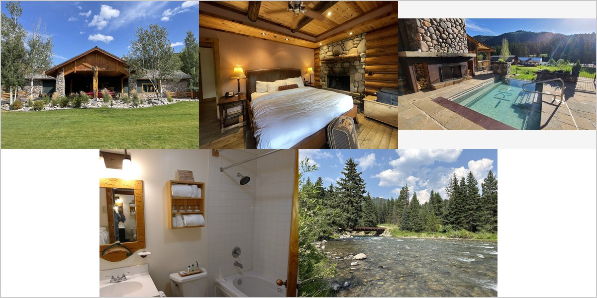 The Rainbow Ranch Lodge Wedding Venue Collage