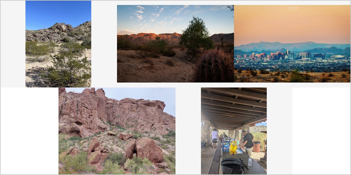 The Ramada at South Mountain Wedding Venue Collage