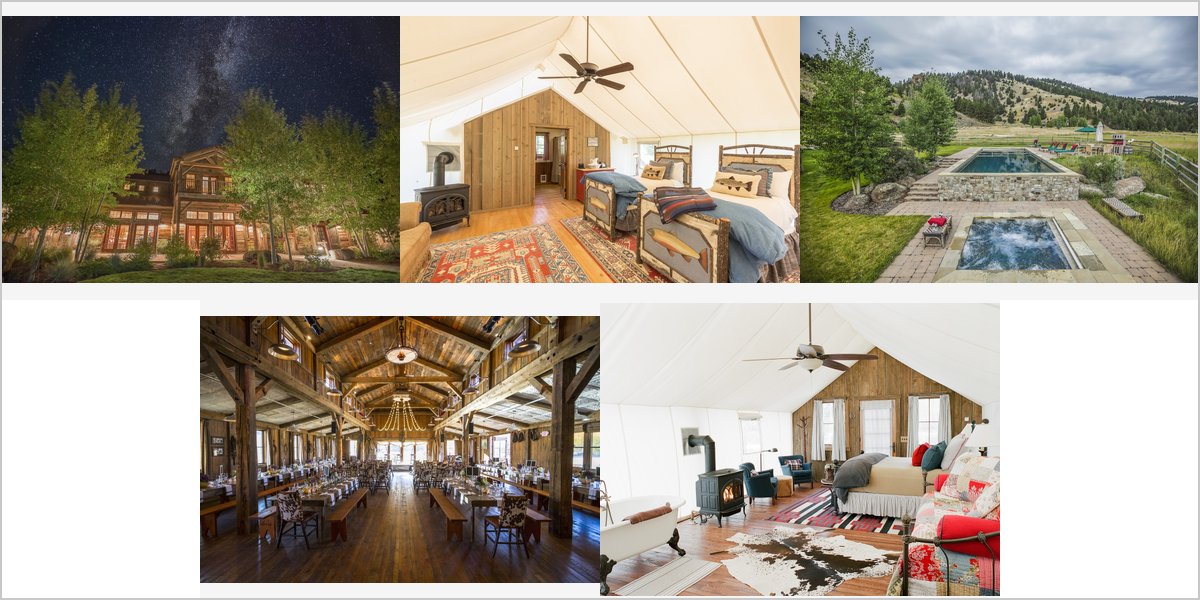 The Ranch at Rock Creek Wedding Venue Collage