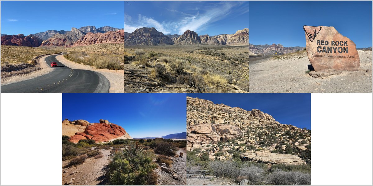 The Red Rock Canyon Wedding Venue Collage