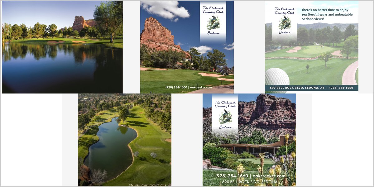 The Red Rock Country Club Wedding Venue Collage