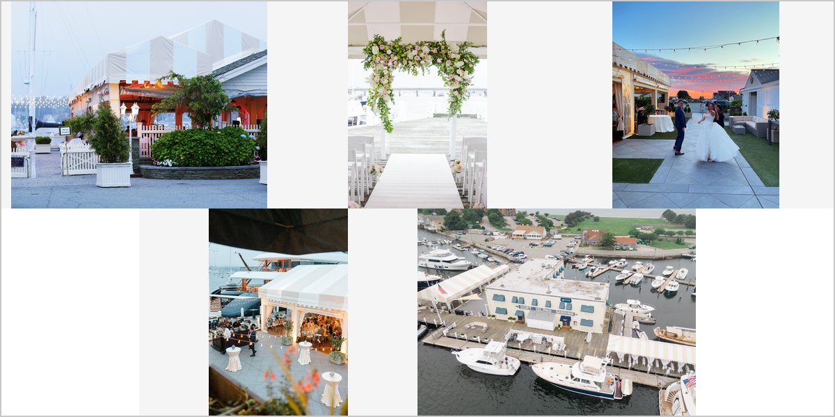 The Regatta Place Wedding Venue Collage