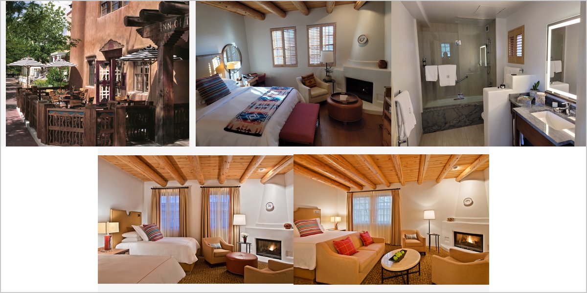 The Rosewood Inn of the Anasazi Wedding Venue Collage
