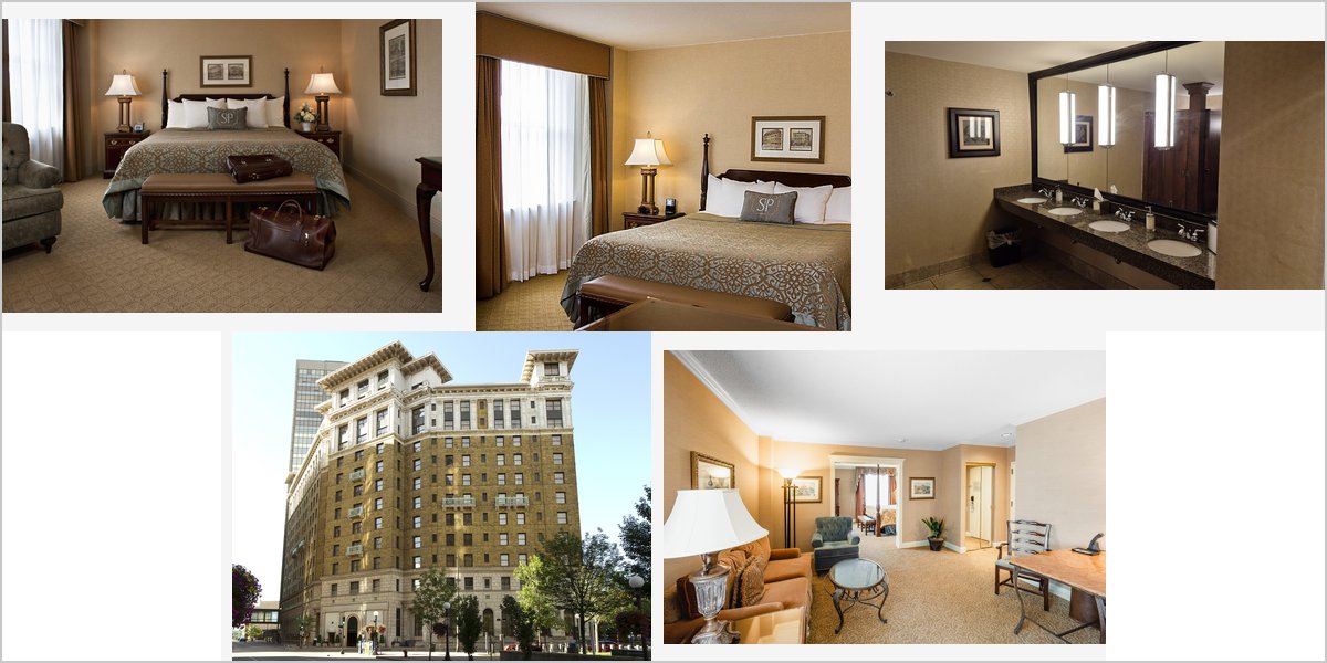 The Saint Paul Hotel Wedding Venue Collage