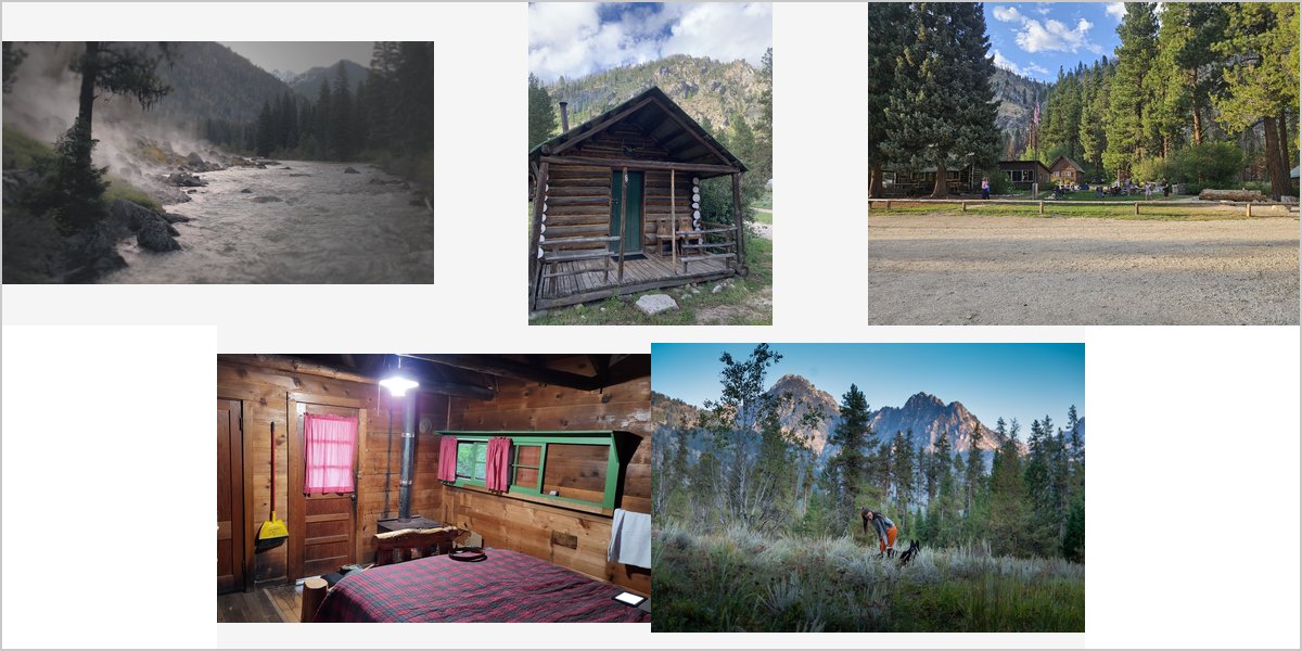 The Sawtooth Lodge Wedding Venue Collage