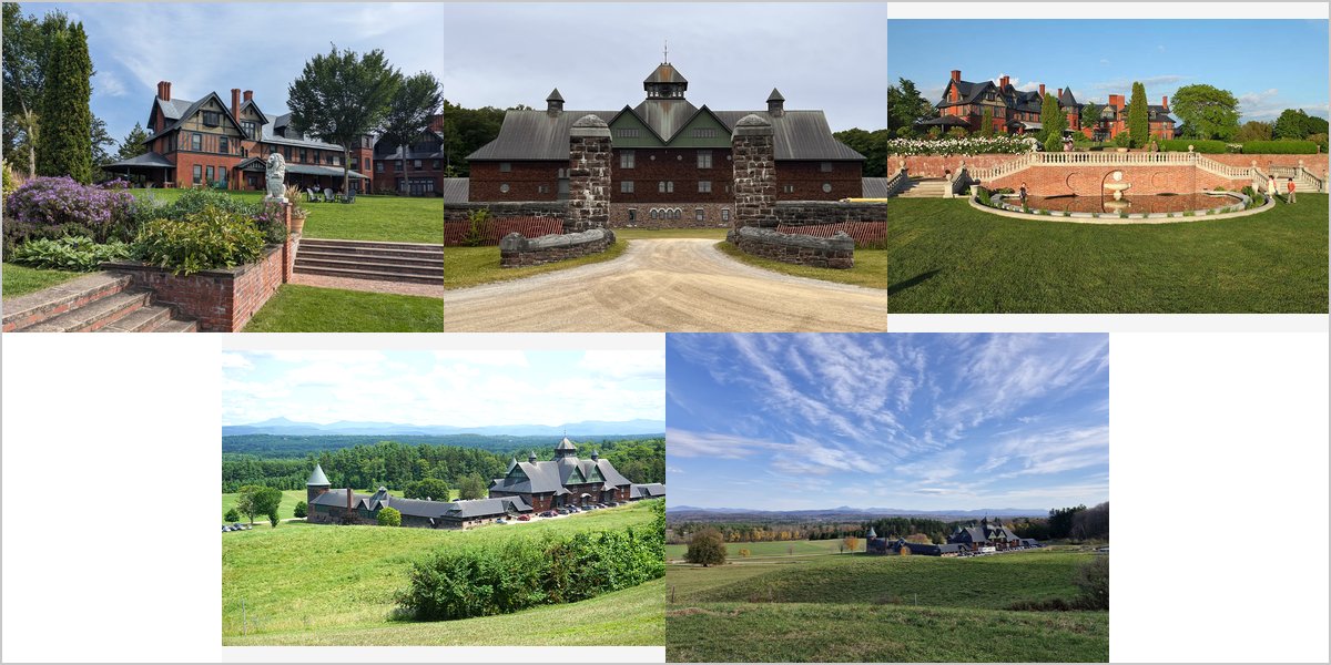 The Shelburne Farms Wedding Venue Collage