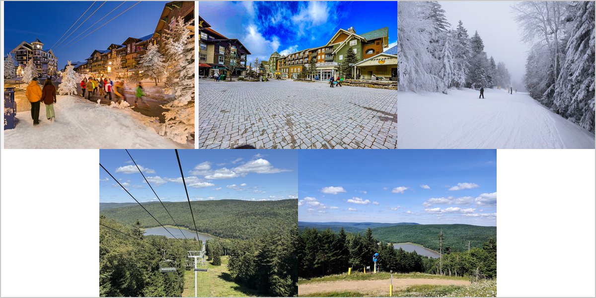 The Snowshoe Mountain Resort Wedding Venue Collage