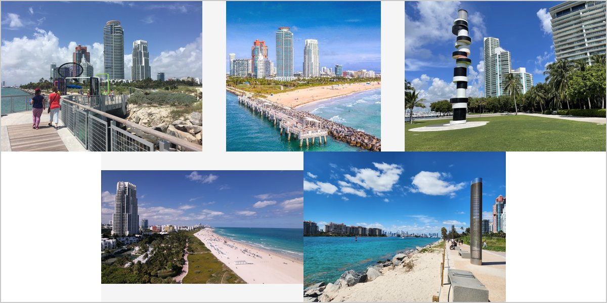 The South Pointe Park Wedding Venue Collage