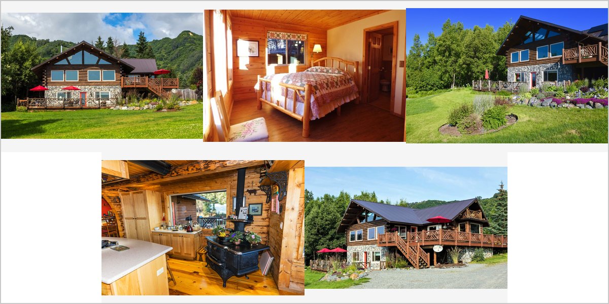 The Blueberry Lodge Wedding Venue Collage