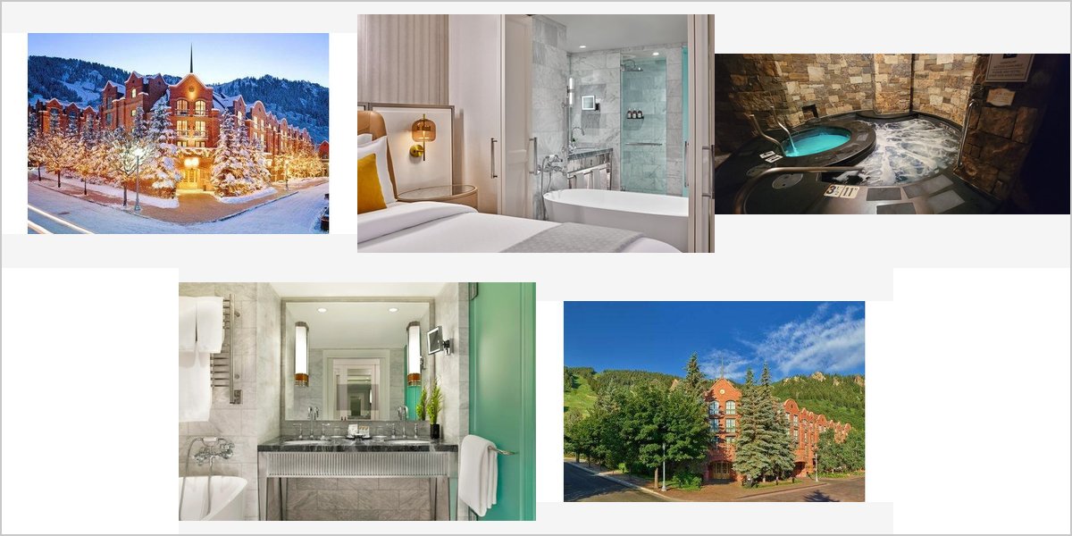 The St. Regis Aspen Wedding Venue Collage