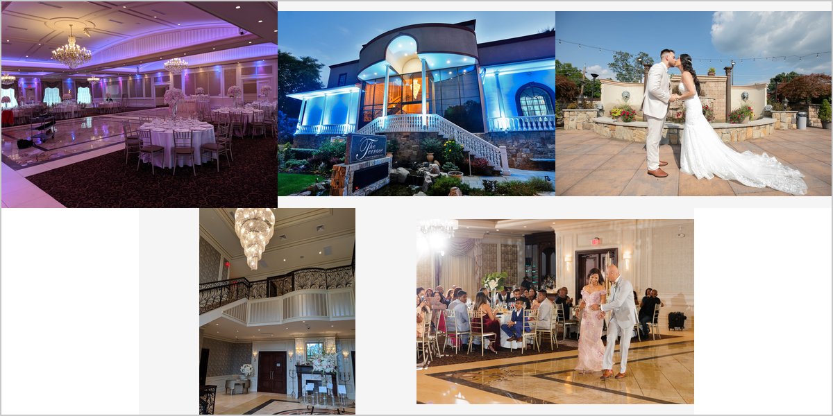 The Terrace Wedding Venue Collage