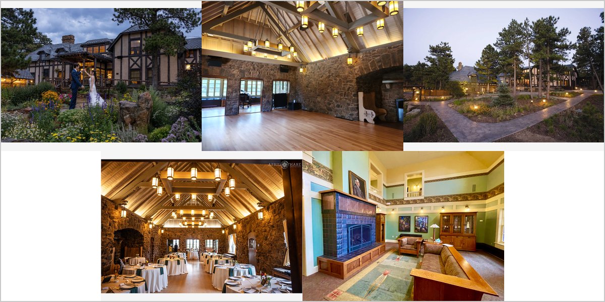 The Boettcher Mansion Wedding Venue Collage