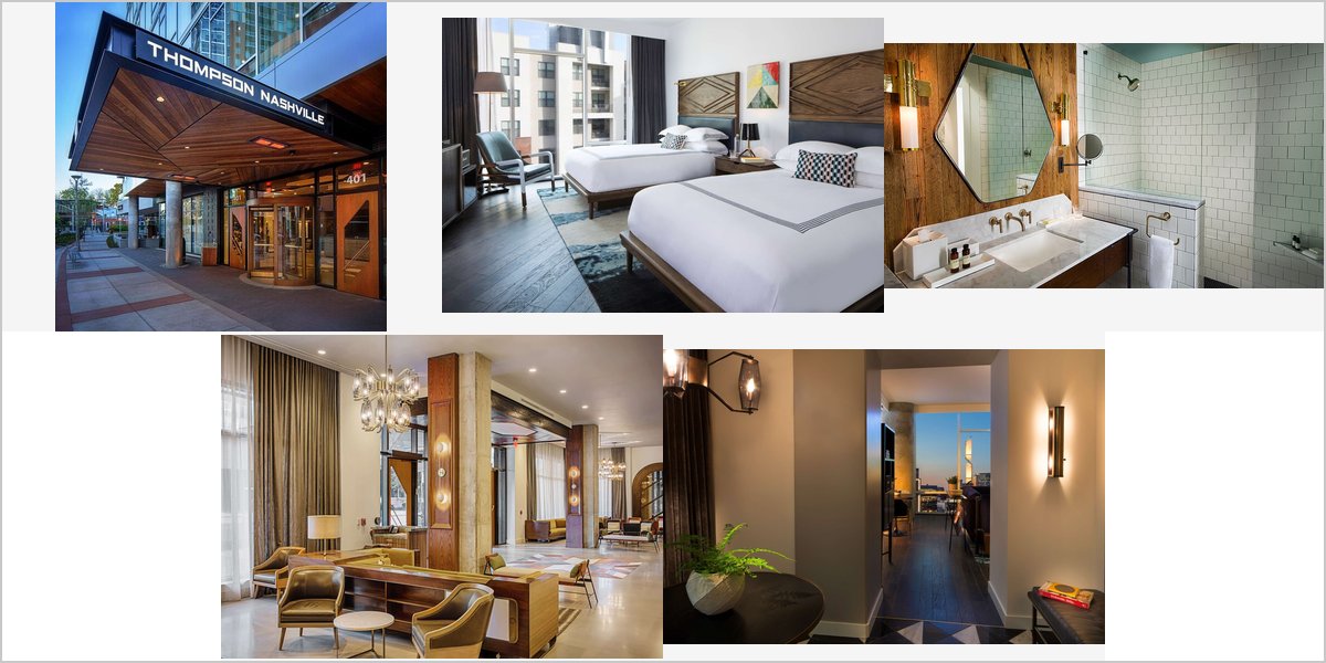 The Thompson Nashville Wedding Venue Collage