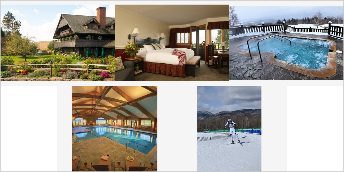 The Trapp Family Lodge Wedding Venue Collage