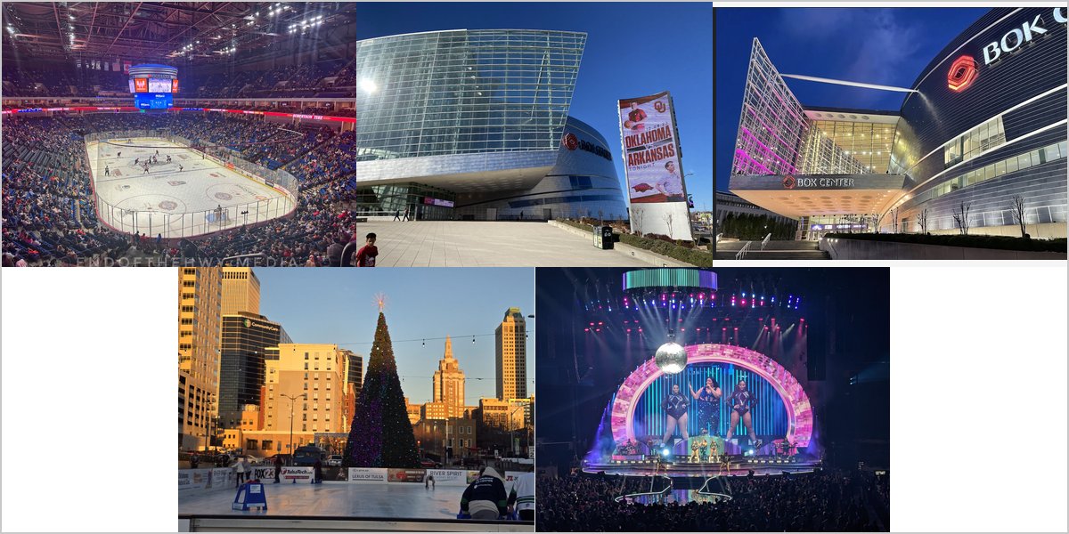 The BOK Center Wedding Venue Collage