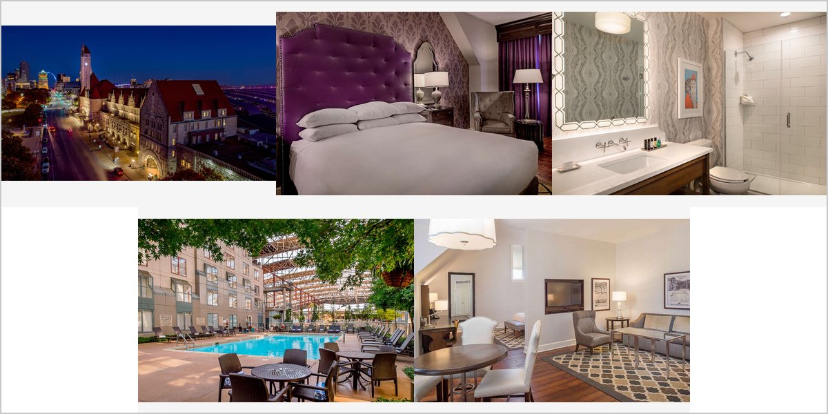 The Union Station Hotel Wedding Venue Collage