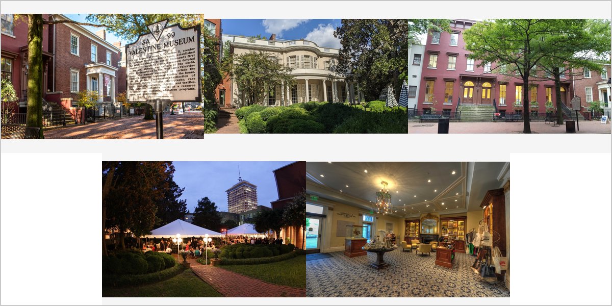 The Valentine Wedding Venue Collage