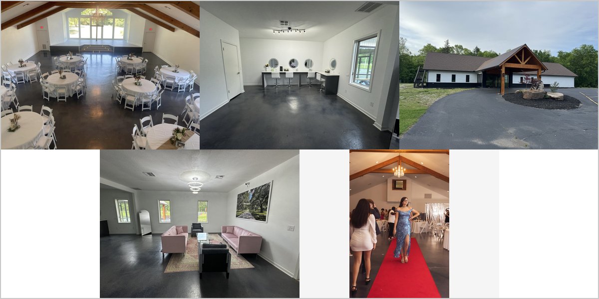 The Venue at Cedar Creek Wedding Venue Collage