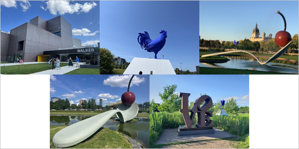 The Walker Art Center Wedding Venue Collage