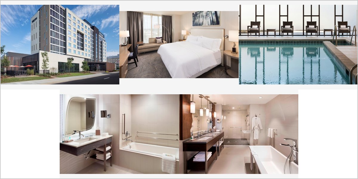 The Westin Jackson Wedding Venue Collage
