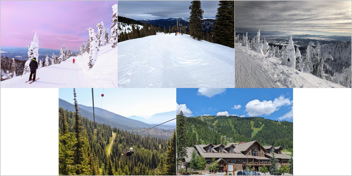The Whitefish Mountain Resort Wedding Venue Collage