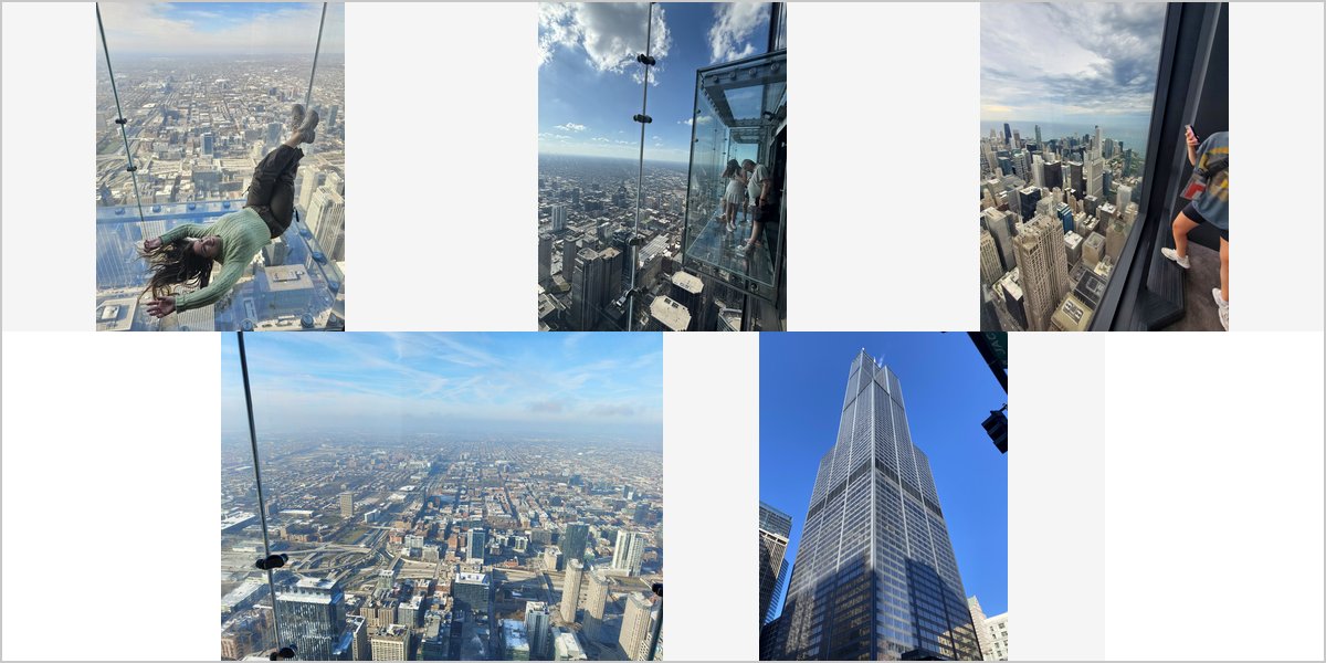 The Willis Tower Skydeck Wedding Venue Collage