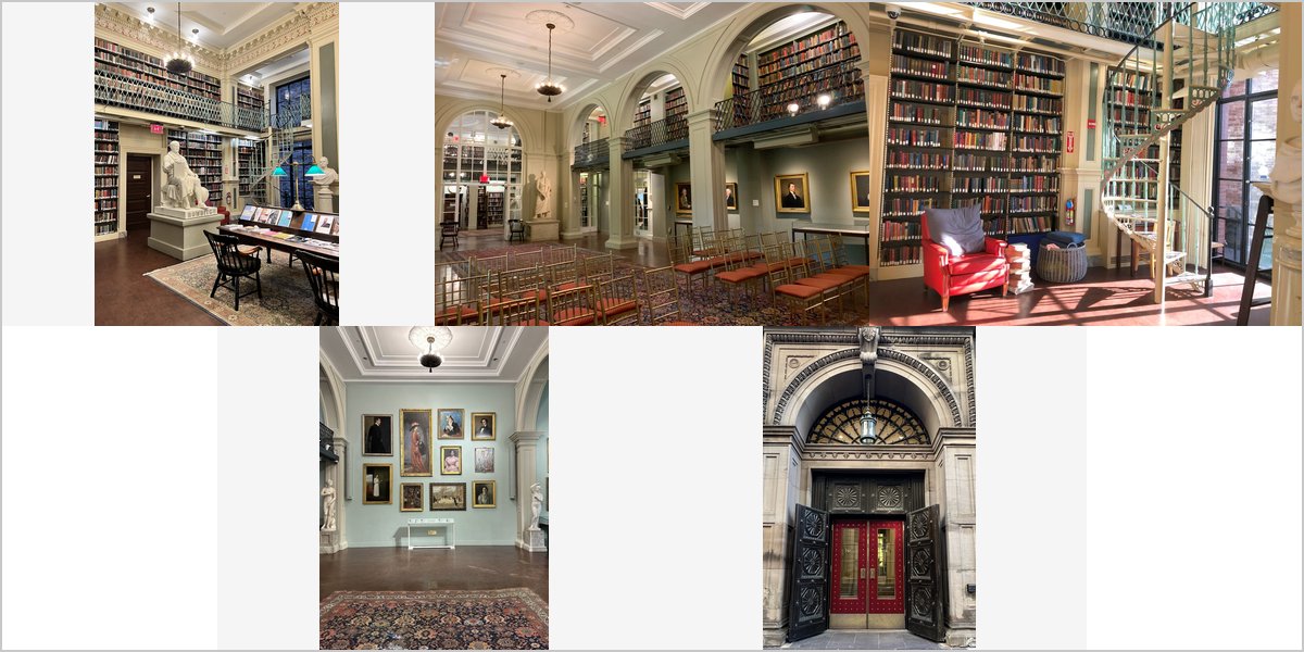 The Boston Athenaeum Wedding Venue Collage