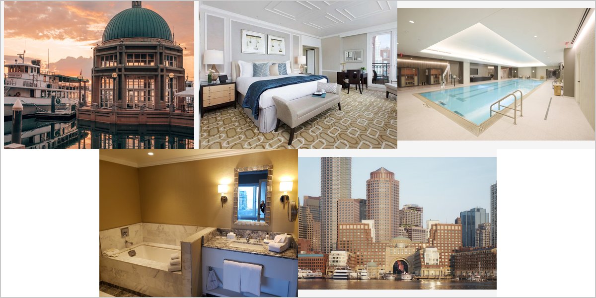 The Boston Harbor Hotel Wedding Venue Collage