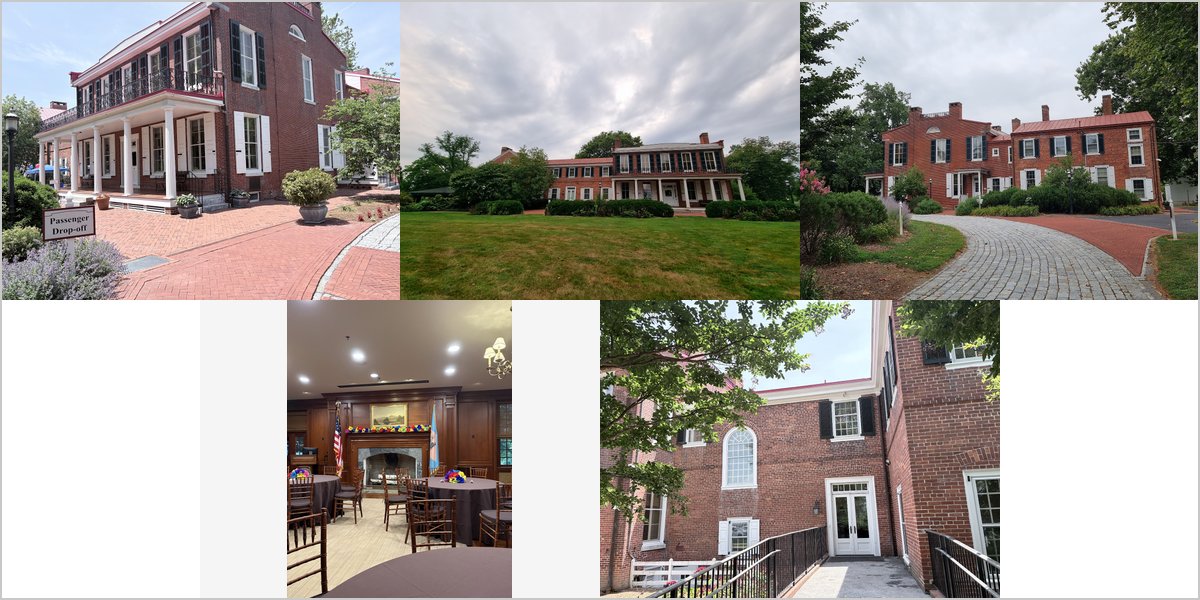 The Buena Vista Mansion Wedding Venue Collage