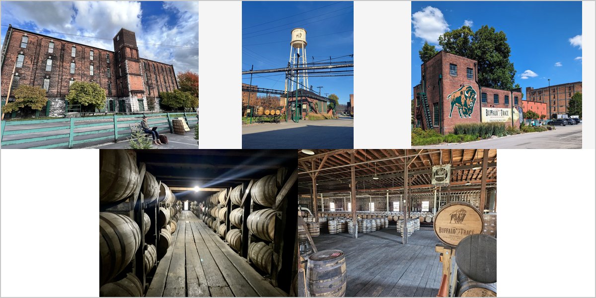 The Buffalo Trace Distillery Wedding Venue Collage