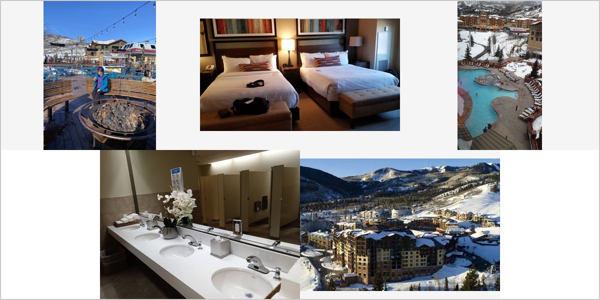 The Canyons Resort Wedding Venue Collage