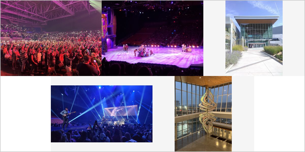 The Charleston Coliseum Wedding Venue Collage