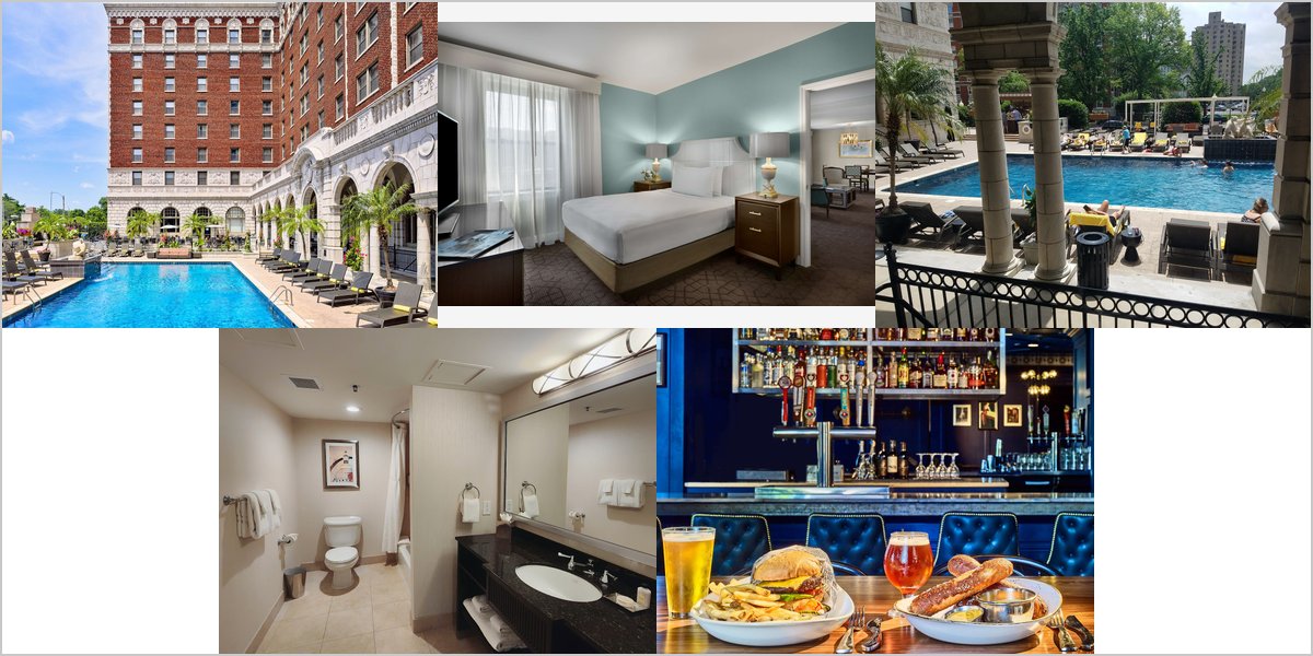 The Chase Park Plaza Wedding Venue Collage