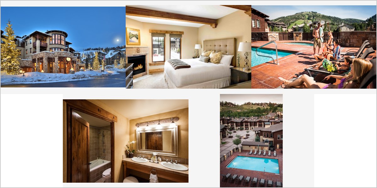 The Chateaux Deer Valley Wedding Venue Collage