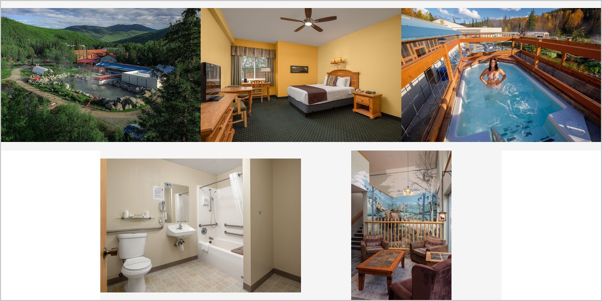 The Chena Hot Springs Resort Wedding Venue Collage