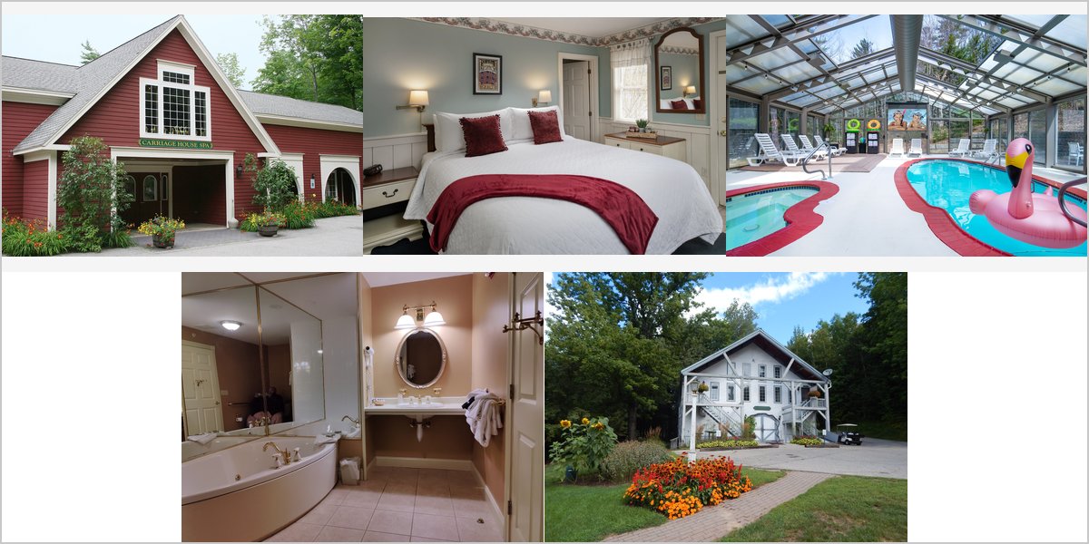 The Christmas Farm Inn Wedding Venue Collage