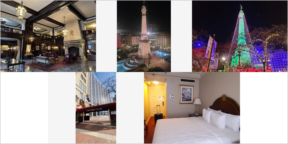 The Columbia Club Wedding Venue Collage