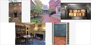 The 1786 Wadsworth-Longfellow House on the Maine Historical Society campus, Congress Street Portland